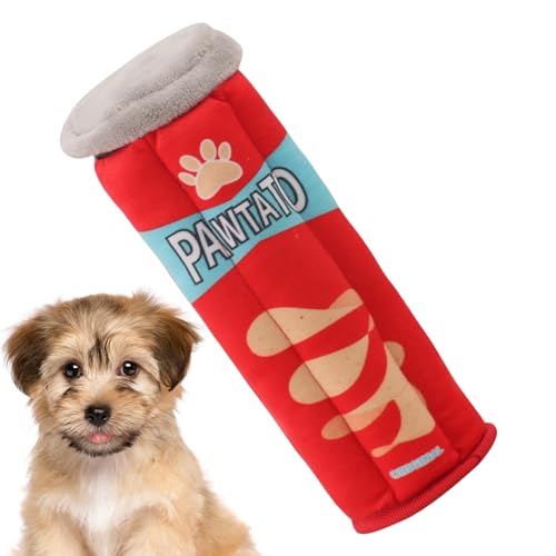 Foway Interaktives Hundespielzeug, Kauspielzeug für Hunde | Süßes Kartoffelchip-Plüsch-Quietschspielzeug zum Kauen von Haustieren - Outdoor-Hunde-Puzzlespielzeug, gefülltes Plüsch-Hundespielzeug, von Foway