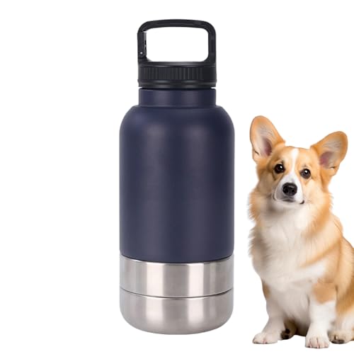 Foway Reise Hundetrinkflasche,Trinkflasche mit Napf für Welpen - Auslaufsicher Trinkbecher mit Abnehmbarem Napf 1520ml für Unterwegs Wandern Camping Wohnung Foway Reise Hundetrinkflasche,Trinkflasche mit Napf für Welpen - Auslaufsicher Trinkbecher mit Abnehmbarem Napf 1520ml für Unterwegs Wandern Camping Wohnung von Foway
