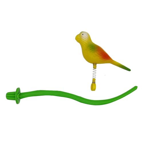 Foway Vogelsitzstange - Indoor Kauspielzeug Für Ziervögel - Knabberstange Mit Krallenpflegefunktion Für Spatzen, Wellensittiche, Nymphensittiche, Aras Und Sittiche von Foway