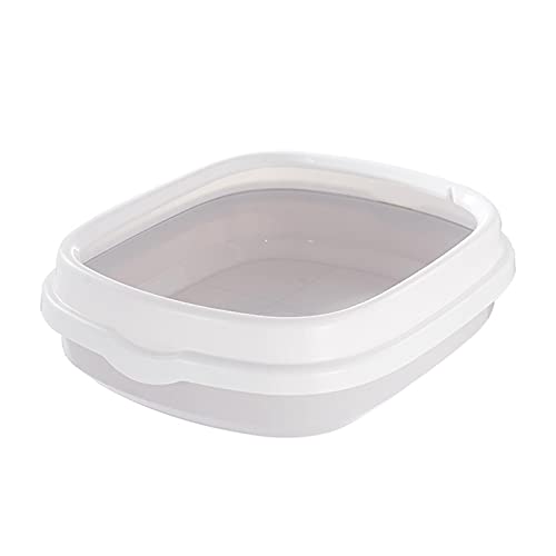 Cat Litter Box, Katzenklo Große Katzen, Katzentoilette Mit Hohem Rand, Katzentoilette Großes Haustier Kätzchen Katzentoilette Mit Abnehmbarem Deckel, Für Katze Cat Litter Box, Katzenklo Große Katzen, Katzentoilette Mit Hohem Rand, Katzentoilette Großes Haustier Kätzchen Katzentoilette Mit Abnehmbarem Deckel, Für Katze von Fowybe