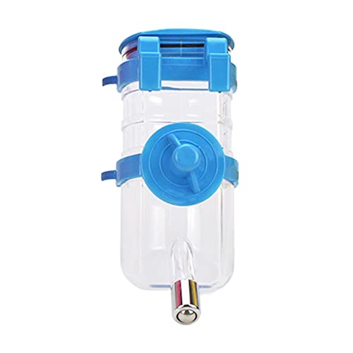 Fowybe Automatischer Wasserspender aufhängen - Einfach zu installierende, tropffreie Wasserflasche | Pet Water Feeder Bottle Container Dispenser für Käfig oder Zwinger von Fowybe