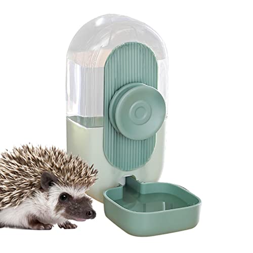 Fowybe Bunny Wasserspender - 28 Unzen automatischer Trinkbrunnen-Wasserspender für kleine Haustiere - Käfig-Wassernapf-Futterstation für Welpen und Kätzchen, Kaninchen, Chinchilla, Igel, Frettchen von Fowybe