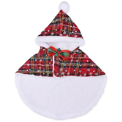 Fowybe Haustier-Weihnachtsumhang - Niedliche Haustiere-Kostüme für Weihnachten | Winterliche Hundebekleidung für Weihnachtsfeier, Mottoparty, Weihnachtsreisen, Foto-Requisiten, Spaziergänge im Freien Fowybe Haustier-Weihnachtsumhang - Niedliche Haustiere-Kostüme für Weihnachten | Winterliche Hundebekleidung für Weihnachtsfeier, Mottoparty, Weihnachtsreisen, Foto-Requisiten, Spaziergänge im Freien von Fowybe