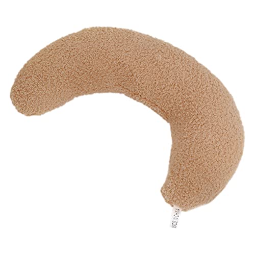 Fowybe Haustierkissen für Katzen, Ultraweiches, Flauschiges Haustier-Beruhigungsspielzeug, Half Moon Shape Cuddler Deep Sleep U-förmiges begleitendes kleines Kissen, schützt die Halswirbelsäule Fowybe Haustierkissen für Katzen, Ultraweiches, Flauschiges Haustier-Beruhigungsspielzeug, Half Moon Shape Cuddler Deep Sleep U-förmiges begleitendes kleines Kissen, schützt die Halswirbelsäule von Fowybe