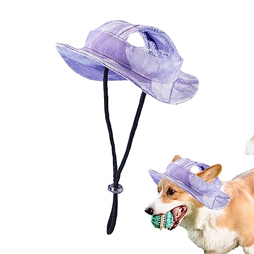 Fowybe Hunde-Visiermütze,Sonnenhut für Hunde mit Ohrlöchern - Fischerhut für Hunde, Hunde-Sonnenblende für kleine, mittelgroße und große Hunde, Hundehut Fowybe Hunde-Visiermütze,Sonnenhut für Hunde mit Ohrlöchern - Fischerhut für Hunde, Hunde-Sonnenblende für kleine, mittelgroße und große Hunde, Hundehut von Fowybe