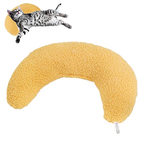 Fowybe Katzen-Kissen | Flauschiges Katzen-Beruhigungskissen | Half Donut Teeth Knirschendes Katzenkissen für Katzenbettmatten und kleine Hundewelpen im Innenbereich Fowybe Katzen-Kissen | Flauschiges Katzen-Beruhigungskissen | Half Donut Teeth Knirschendes Katzenkissen für Katzenbettmatten und kleine Hundewelpen im Innenbereich von Fowybe