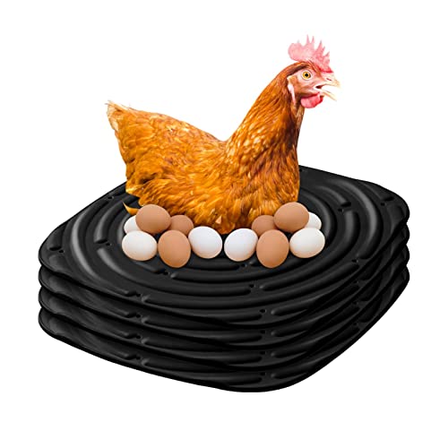 Fowybe Nistkasteneinlagen - Hühnerbox Niststall Matte | Wiederverwendbare Hühnereinstreu für Coop, tragbare Hühnerlegeboxen für Hühner, die Eier Legen, Nistkästen von Fowybe