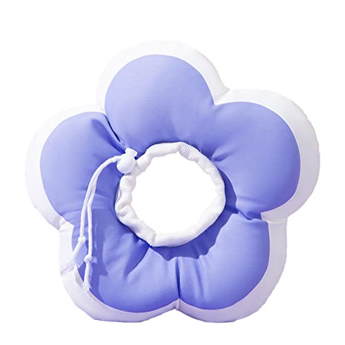 Fowybe Schutzkegel - Katzen-Erholungshalsband mit Sonnenblumenform,Halskegel für Hunde mit verstellbarem Riemen, bequem, vermeidet Biss für Katzen, Hunde, Haustiere, den täglichen Gebrauch Fowybe Schutzkegel - Katzen-Erholungshalsband mit Sonnenblumenform,Halskegel für Hunde mit verstellbarem Riemen, bequem, vermeidet Biss für Katzen, Hunde, Haustiere, den täglichen Gebrauch von Fowybe