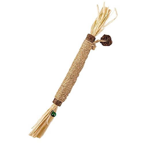 Fowybe Silvervine Sticks für Katzen - Kauspielzeug für Molaren mit Katzenminze und Pflanzenfasern - Leckbare Cat Nip Molar Rod Treats zur Mundreinigung, wiederverwendbares Kauspielzeug für orale Fowybe Silvervine Sticks für Katzen - Kauspielzeug für Molaren mit Katzenminze und Pflanzenfasern - Leckbare Cat Nip Molar Rod Treats zur Mundreinigung, wiederverwendbares Kauspielzeug für orale von Fowybe