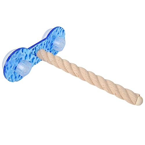 Holzpapageien-Spielständer,Vogelkäfigständer für Papageien - Tragbare, Wiederverwendbare Baumsitzstangen aus Holz zum Spielen und Reisen mit Vögeln, Vogelreisesitzstangen für Schwalben, Fowybe Holzpapageien-Spielständer,Vogelkäfigständer für Papageien - Tragbare, Wiederverwendbare Baumsitzstangen aus Holz zum Spielen und Reisen mit Vögeln, Vogelreisesitzstangen für Schwalben, Fowybe von Fowybe