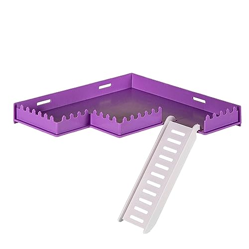 Käfig Spielplatz Hamster,Kletterleiterkäfig-Spielplatz für Hamster | Kletterndes Kauspielzeug für Igel, Hamster, Streifenhörnchen, Eichhörnchen, Rennmäuse, Papageien, Chinchillas Fowybe von Fowybe