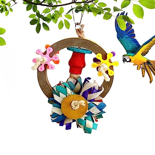 Vogelschaukelspielzeug,Papierstreifen-Papageien-Knabberspielzeug | Sicheres und harmloses Vogelzubehör für Wellensittiche, Turteltauben, Nymphensittiche und Sittiche Fowybe Vogelschaukelspielzeug,Papierstreifen-Papageien-Knabberspielzeug | Sicheres und harmloses Vogelzubehör für Wellensittiche, Turteltauben, Nymphensittiche und Sittiche Fowybe von Fowybe