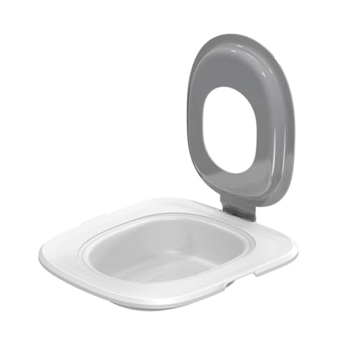 Fozriybefy Katzentoiletten-Trainingsset, Universeller Wiederverwendbarer Katzentoilettentrainer, Katzentoiletten-Trainingssitzwerkzeug Zur Haustierreinigung, von Fozriybefy