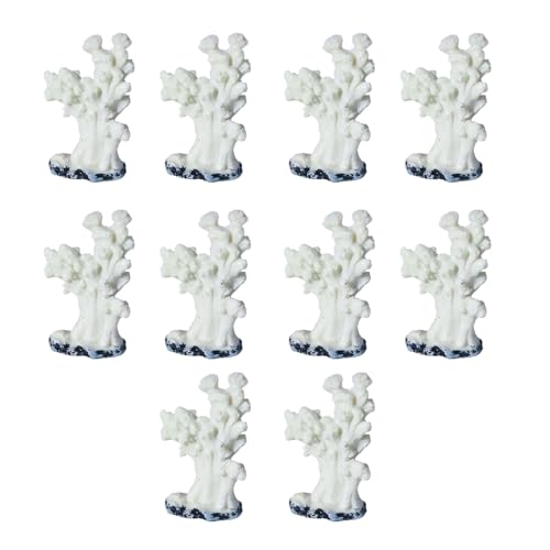 Realistische Korallenornamente aus Polyresin, künstliche Korallenornamente für Aquarien, kommerzielle Dekoration, 10 Stück Realistische Korallenornamente aus Polyresin, künstliche Korallenornamente für Aquarien, kommerzielle Dekoration, 10 Stück von Fpbiagoq