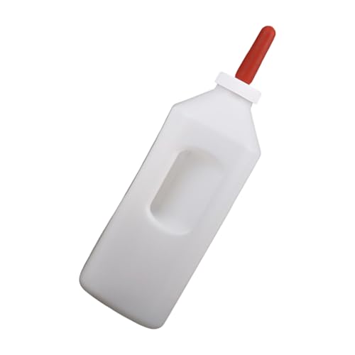 Waden-Stillflasche, 1-5 l, großes Fassungsvermögen, einfaches Fütterungswerkzeug, Waden-Stillflasche mit Nippel und Handling-Zuchtwerkzeug Waden-Stillflasche, 1-5 l, großes Fassungsvermögen, einfaches Fütterungswerkzeug, Waden-Stillflasche mit Nippel und Handling-Zuchtwerkzeug von Fpbiagoq