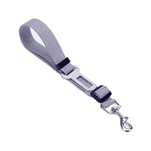 Seil Haustier Nylon Einstellbarer Hundesitzgürtel Multicolor Travel Hunde Leine for Welpenkatze Große Hund Auto Sicherheitsgurt Haustier Zubehör Produkte Mops Haustierleine Mit (Color : Gray, Size : Seil Haustier Nylon Einstellbarer Hundesitzgürtel Multicolor Travel Hunde Leine for Welpenkatze Große Hund Auto Sicherheitsgurt Haustier Zubehör Produkte Mops Haustierleine Mit (Color : Gray, Size : von FrEshn