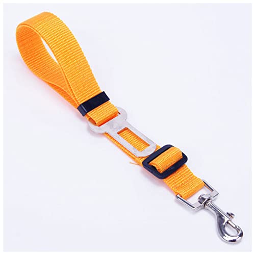 Seil Haustier Verbesserter Hundesitz Gürtel Hund Auto Sicherheitsgurte einstellbar Pet Sitzgürtel for Fahrzeug Nylon Haustier Sicherheitssitz Gürtel elastisch reflektierend Haustierleine Mit (Color : von FrEshn