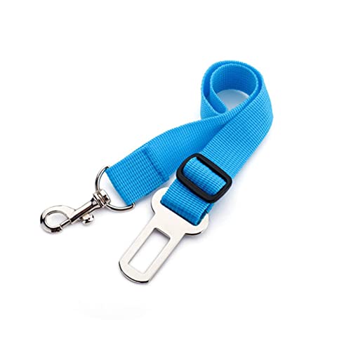 Seil Haustier Verbesserter Hundesitz Gürtel Hund Auto Sicherheitsgurte einstellbar Pet Sitzgürtel for Fahrzeug Nylon Haustier Sicherheitssitz Gürtel elastisch reflektierend Haustierleine Mit (Color : von FrEshn