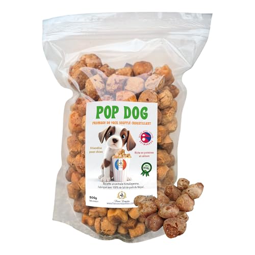 Pop Dog Hundeleckerli – 250 g – Yak-Pop-Käse – france croquettes von France Croquettes