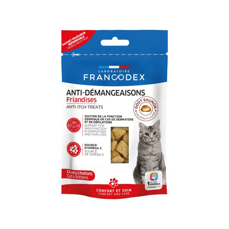 Francodex Anti-Itch Treats Kat - 65 g Francodex Anti-Itch Treats Kat - 65 g von Francodex