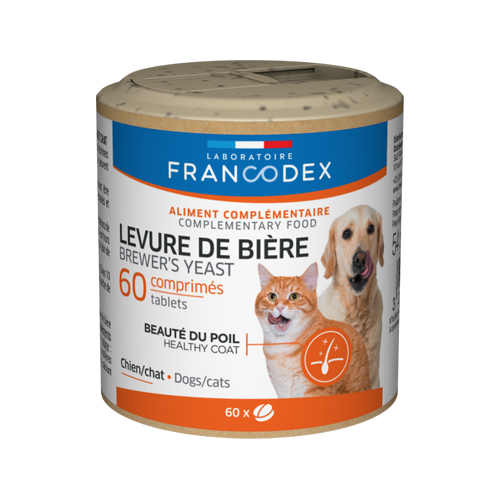 Francodex Bierhefe Tabletten - 60 Stück von Francodex