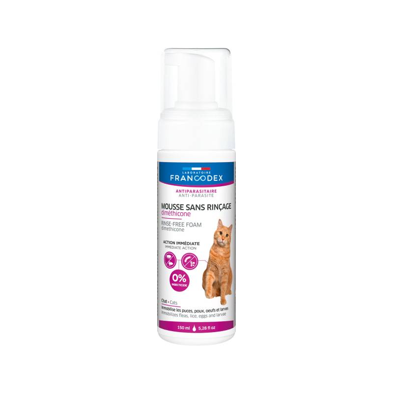 Francodex Dimethicon Trockenshampoo für Katzen - 150 ml von Francodex