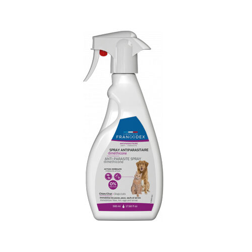 Francodex Dimethicone Antiparasite Spray - 500 ml von Francodex