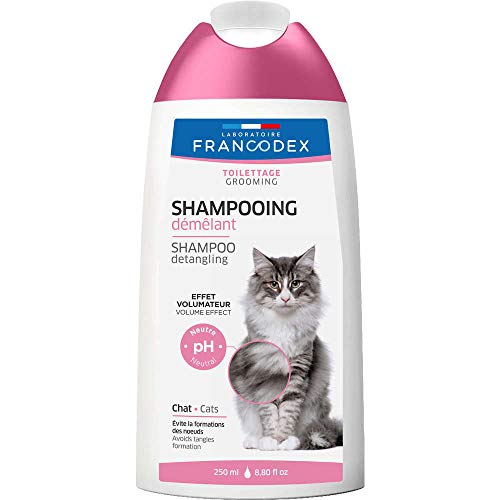 Francodex Entwirrungs-Shampoo, 2 in 1, Katzen, 250 ml von Francodex