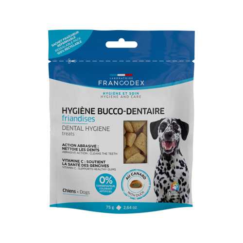 Francodex Gebisspflege Snack für Hunde - 75 g von Francodex