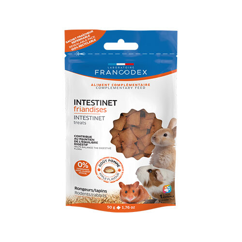 Francodex Intestinet Treats für Kaninchen & Nagetier - 50 g Francodex Intestinet Treats für Kaninchen & Nagetier - 50 g von Francodex