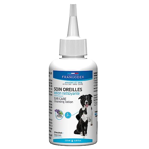 Francodex Ohrenreiniger für Hunde und Katzen, 125 ml Francodex Ohrenreiniger für Hunde und Katzen, 125 ml von Francodex