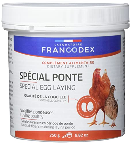 Francodex - spezielles Eiablagefuttermittel, 250G-Glas für Geflügel. - FR-174200 Francodex - spezielles Eiablagefuttermittel, 250G-Glas für Geflügel. - FR-174200 von Francodex