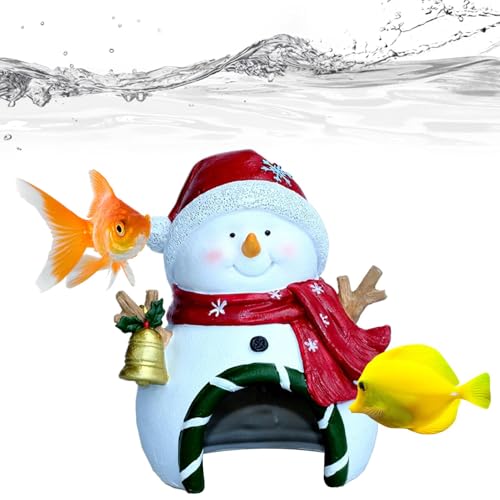 Aquarium Ornament Weihnachtsdeko für Aquarium Landschaftsbau | Weihnachtsaquarium Landschaftsgestaltung mit stabilem Sockel | Festliche Weihnachtsdekoration für Aquarien u Aquarium Ornament Weihnachtsdeko für Aquarium Landschaftsbau | Weihnachtsaquarium Landschaftsgestaltung mit stabilem Sockel | Festliche Weihnachtsdekoration für Aquarien u von Fravsiu