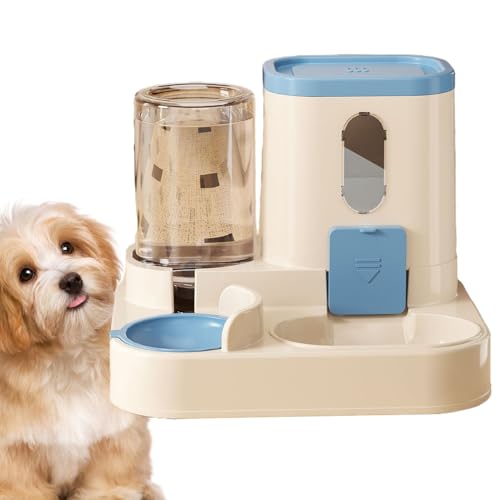 Auto Feeder, Wasserspender Bowl, Pet Feeding Set, Fewer Refill System, Spill-Resistente Basis für Katzen, Hunde, kleine Tiere, Zuhause, drinnen, draußen, 9,84 x 8,66 x 7,87 Zoll Auto Feeder, Wasserspender Bowl, Pet Feeding Set, Fewer Refill System, Spill-Resistente Basis für Katzen, Hunde, kleine Tiere, Zuhause, drinnen, draußen, 9,84 x 8,66 x 7,87 Zoll von Fravsiu