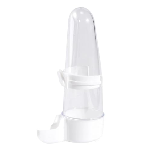 Automatischer Vogelfeeder, transparenter Vogelkäfig mit Wassertrinker, Lebensmittelbehälter, langlebig, für Lovebirds, Papageien, Entenvogel, Hummingbird, 16 x 9 cm von Fravsiu