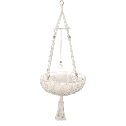 Cat Swing Bed, Macrame Cat Hammock, Handwoven Cat Bed, Fancy Ceiling Cat Swing, Breathable Cat Hammock, Comfortable Hanging Cat Perch, Decorative Cat Swing Bed for Balcony Cat Swing Bed, Macrame Cat Hammock, Handwoven Cat Bed, Fancy Ceiling Cat Swing, Breathable Cat Hammock, Comfortable Hanging Cat Perch, Decorative Cat Swing Bed for Balcony von Fravsiu