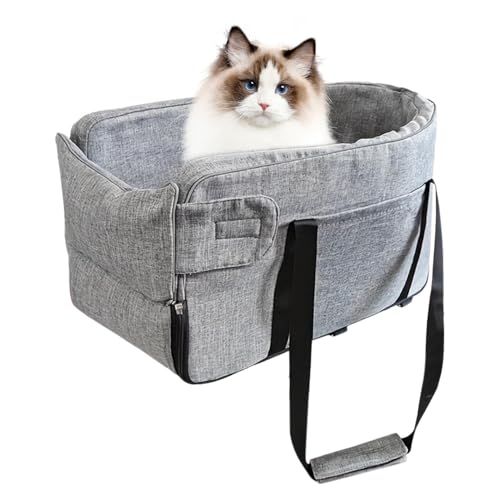 Console Dog Car Seat with Adjustable Non-Slip Design | Central Control Pet Seat for Safe Travel | Breathable Travel Carrier & Kennel Bed for Small Dogs | Perfect for Cars, Camping, and Outdoors Console Dog Car Seat with Adjustable Non-Slip Design | Central Control Pet Seat for Safe Travel | Breathable Travel Carrier & Kennel Bed for Small Dogs | Perfect for Cars, Camping, and Outdoors von Fravsiu