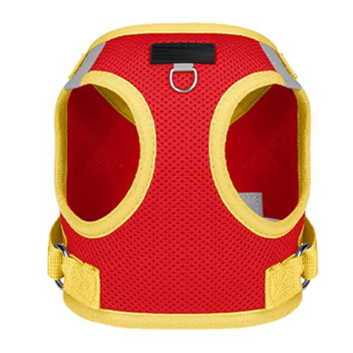 Dog Harness for Small Dogs, Adjustable Soft Breathable Vest with Reflective Strips and Tracker Slot, Comfortable Harness for Small Breeds, Walking, Running and Outdoor Adventures Dog Harness for Small Dogs, Adjustable Soft Breathable Vest with Reflective Strips and Tracker Slot, Comfortable Harness for Small Breeds, Walking, Running and Outdoor Adventures von Fravsiu