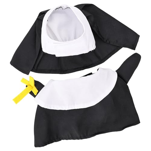 Dog Nun Costume: Funny Cat Nun Outfit for Pets, Ideal for Cosplay, Holiday Photos, And Dress-Up Fun For Cats, Kittens, Puppies, And Dogs Pet Dress Up Supplies: Hilarious Dog And Cat Nun Costume, Perfe Dog Nun Costume: Funny Cat Nun Outfit for Pets, Ideal for Cosplay, Holiday Photos, And Dress-Up Fun For Cats, Kittens, Puppies, And Dogs Pet Dress Up Supplies: Hilarious Dog And Cat Nun Costume, Perfe von Fravsiu