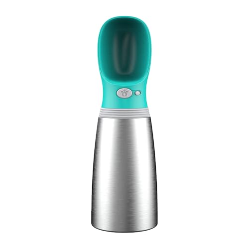 Dog Water Bottle, Stainless Steel Pet Dispenser, Interactive Leak Proof Drinking Bowl, Portable Travel Container, Ideal for Walking, Hiking, and Outdoor Adventures Dog Water Bottle, Stainless Steel Pet Dispenser, Interactive Leak Proof Drinking Bowl, Portable Travel Container, Ideal for Walking, Hiking, and Outdoor Adventures von Fravsiu