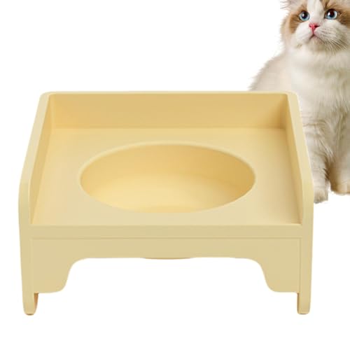 Elevated Cat Food Bowl, Cat Bowl Stand, Square Shaped Cat Bowls, Healthy Eating Elevated Pet Bowls, Multifunctional Elevated Bowls, Dishwasher Safe Pet Cage Bowls for Cats Elevated Cat Food Bowl, Cat Bowl Stand, Square Shaped Cat Bowls, Healthy Eating Elevated Pet Bowls, Multifunctional Elevated Bowls, Dishwasher Safe Pet Cage Bowls for Cats von Fravsiu