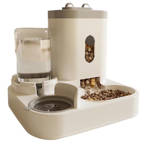 Fravsiu Automatic Pet Feeder, Cat Auto Feeder, Food Feeder Waterer, Pet Food Dispenser, Auto Dog Feeder, Pet Water Dispenser, Small Dog Feeder, Medium Cat Feeder, Pet Food Container, for Dogs Cats, P Fravsiu Automatic Pet Feeder, Cat Auto Feeder, Food Feeder Waterer, Pet Food Dispenser, Auto Dog Feeder, Pet Water Dispenser, Small Dog Feeder, Medium Cat Feeder, Pet Food Container, for Dogs Cats, P von Fravsiu