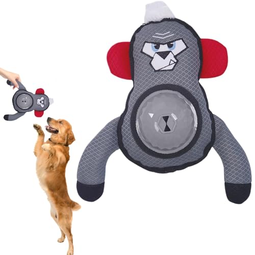 Fravsiu Dog Toy Treat Dispenser, Dog Food Dispensing Toy, Gorilla Shape Dog Treat Dispensing Toys, Portable Food Dispenser for Dogs, Playtime, Engaging Play, Reducing Boredom and Exercise Fravsiu Dog Toy Treat Dispenser, Dog Food Dispensing Toy, Gorilla Shape Dog Treat Dispensing Toys, Portable Food Dispenser for Dogs, Playtime, Engaging Play, Reducing Boredom and Exercise von Fravsiu
