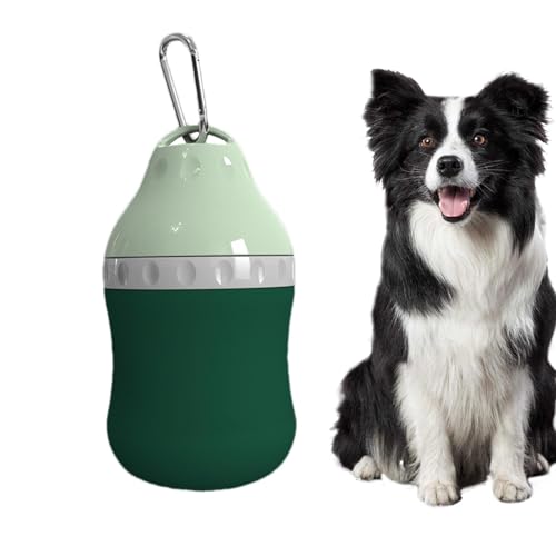 Fravsiu Hunde-Reisewasserflasche,Hundewasserflasche zum Spazierengehen,Katzen-Reisebecher mit Karabiner - 400 ml tragbare Hund Wasserflasche Haustier Wasserspender Hund Reisezubehör für Spaziergänge Fravsiu Hunde-Reisewasserflasche,Hundewasserflasche zum Spazierengehen,Katzen-Reisebecher mit Karabiner - 400 ml tragbare Hund Wasserflasche Haustier Wasserspender Hund Reisezubehör für Spaziergänge von Fravsiu