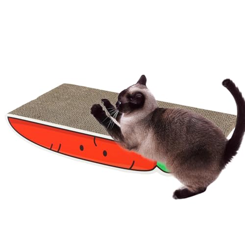 Fravsiu Katzenkratzbrett, Kratzbrett für Katzen, Kratzbrett, Bananen-Zwiebel-Karotten-Katzenkratzer, gewelltes Katzenkratzbrett, einzigartiges Katzenkratzbrett für den Innenbereich Fravsiu Katzenkratzbrett, Kratzbrett für Katzen, Kratzbrett, Bananen-Zwiebel-Karotten-Katzenkratzer, gewelltes Katzenkratzbrett, einzigartiges Katzenkratzbrett für den Innenbereich von Fravsiu