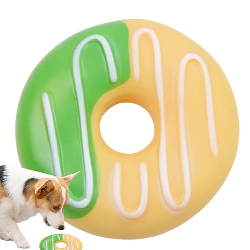 Fravsiu Kauspielzeug für Hunde, Kauspielzeug für Hunde, Sprachspielzeug für Donutwelpen, Hundespielzeug für aggressive Kauer, Quietschspielzeug für Tiere Fravsiu Kauspielzeug für Hunde, Kauspielzeug für Hunde, Sprachspielzeug für Donutwelpen, Hundespielzeug für aggressive Kauer, Quietschspielzeug für Tiere von Fravsiu