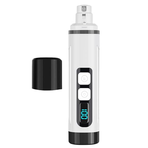 Fravsiu Pet Grooming Supplies, Pet Nail Grinder, Electric Nail Grinder | USB Rechargeable and Ergonomic | Digital Display Nail Trimmer for Dogs | Multifunctional Grooming Tool for Home and Cattery Fravsiu Pet Grooming Supplies, Pet Nail Grinder, Electric Nail Grinder | USB Rechargeable and Ergonomic | Digital Display Nail Trimmer for Dogs | Multifunctional Grooming Tool for Home and Cattery von Fravsiu