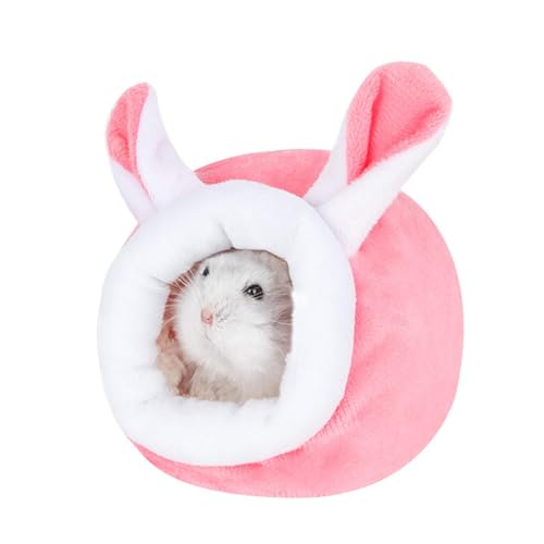 Fravsiu Rabbits Cage Accessories, Bedding House for Pets, Cartoon Chinchilla Bed, Hamster Hammock, Comfortable Hamster Hammock and Bedding House for Hamsters, Hedgehogs, and Rabbits Fravsiu Rabbits Cage Accessories, Bedding House for Pets, Cartoon Chinchilla Bed, Hamster Hammock, Comfortable Hamster Hammock and Bedding House for Hamsters, Hedgehogs, and Rabbits von Fravsiu