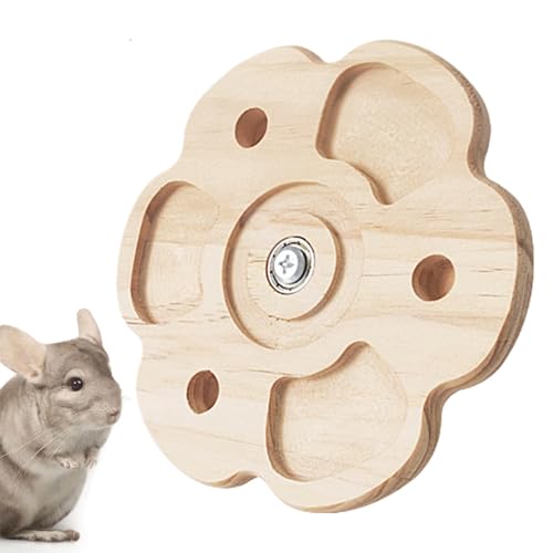 Fravsiu Rotating Chinchilla Toy, Interactive Chinchilla Toy, Wooden Enrichment Toys, Hamster Chewing Toy, Funny Hamster Toy, Hamster Cage Toy, Chinchilla Bunny Toy, for Chinchilla Hamster Bunny Fravsiu Rotating Chinchilla Toy, Interactive Chinchilla Toy, Wooden Enrichment Toys, Hamster Chewing Toy, Funny Hamster Toy, Hamster Cage Toy, Chinchilla Bunny Toy, for Chinchilla Hamster Bunny von Fravsiu