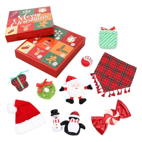 Fravsiu Weihnachtsspielzeug für Haustiere, Seilspielzeug für Hunde, interaktives Haustiertrainingsspielzeug, Weihnachtsmannspielzeug für Hunde, Spielzeug für Hunde Fravsiu Weihnachtsspielzeug für Haustiere, Seilspielzeug für Hunde, interaktives Haustiertrainingsspielzeug, Weihnachtsmannspielzeug für Hunde, Spielzeug für Hunde von Fravsiu
